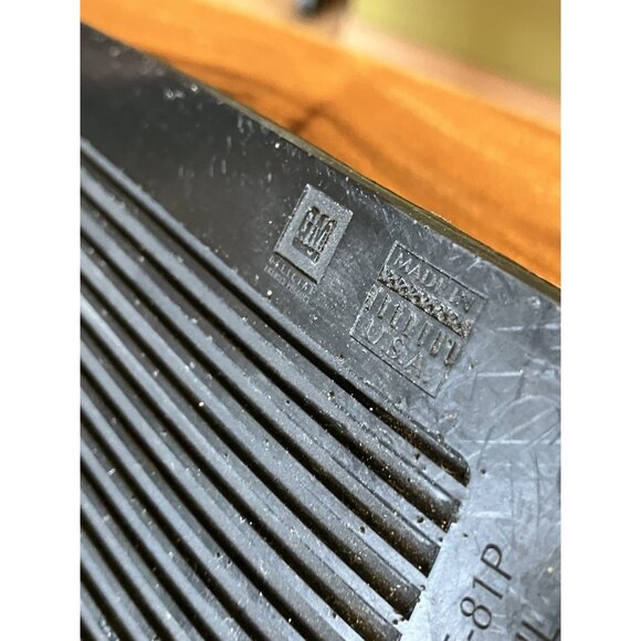 Genuine GM 1975-81 FIREBIRD TRANS AM Black/Rubber FLOOR MAT SET Made in the USA - Picture 11 of 12